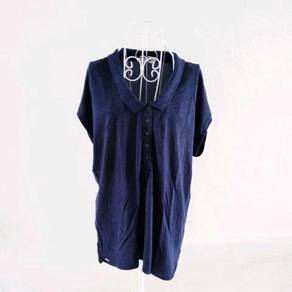 Lacoste Silk Blue Blouse