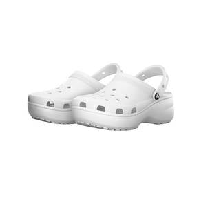Crocs Women Classic Platform Clog - Whife for SALE