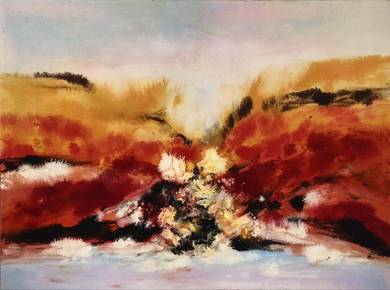 Echoes of Nature VIII – Textured Oil Landscapes