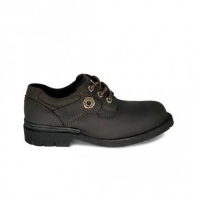 Safety Shoe Black Hammer Men Low Brown Lace BH4991