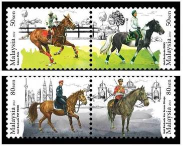 Mint Stamp Horse Malaysia 2014
