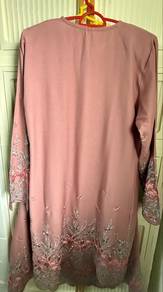 Baju Kurung Dusty Pink Floral