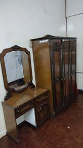 Wardrobe and Makeup table