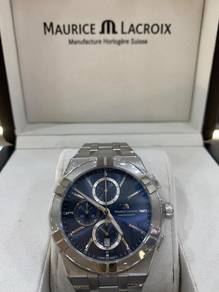 Maurice Lacroix Aikon Men’s Watch – Blue Dial Stai