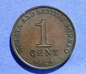 1 Cent Malaya and British Borneo 1962 (Kod: B0102)