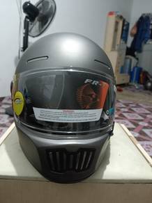 Retro Motorcycle Helmet, DOT/ECE Approved Flip up 