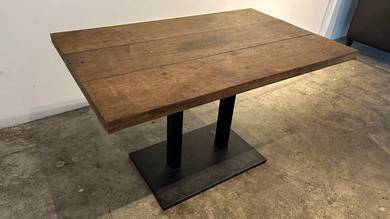 solid timber table