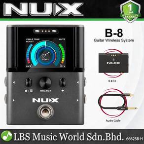 Nux B-8 2.4GHz Professional Guitar Wireless System