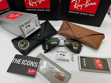 Original Rayban Aviator Ray-Ban RB3026 L2821 62mm