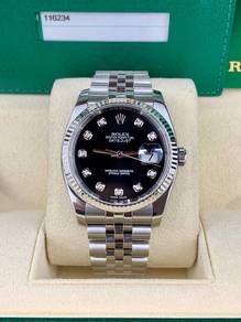 Rolex DateJust 116234 Black Diamond