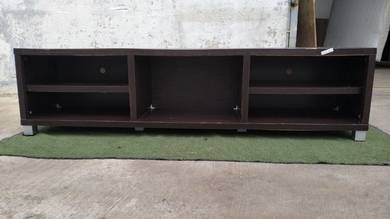 W99S Rak TV 6 feet TV Rack Dark Brown