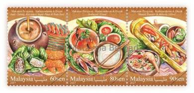 Mint Stamp Kadazandusn n Dayak Malaysia 2017