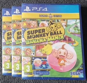 PS4 PS5 Game Super Monkey Ball Banana Mania 1 & 2
