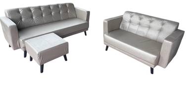Sofa 2+3 Seaters Plus Stool