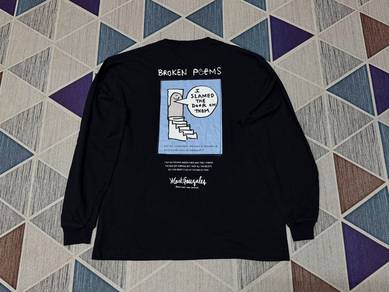 Mark Gonzales SKATEBOARD Broken POEMS L  2183
