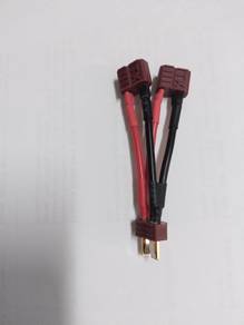 Rc Connector T Plug Parallel 1 Male To 2 Female 