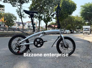 New 16@ coyote 7sp folding bike basikal lipat