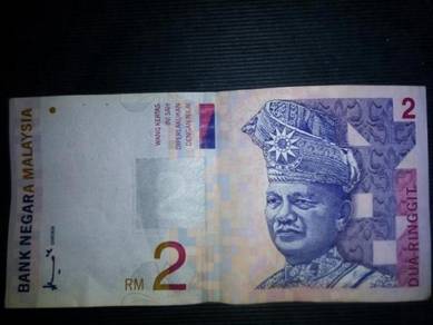 RM2 Malaysian Note Currency