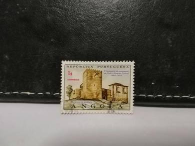1968 Angola Portugal Stamp Castle Building