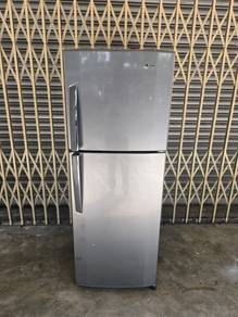 2door fridge refrigerator LG peti ais sejuk 230L