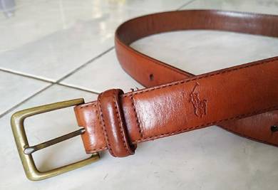 Polo ralph lauren mens belt genuine leather