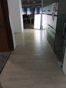 pemasangan vinyl tile Korean 3mm