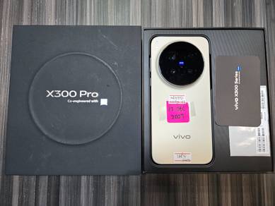 Vivo X300 Pro 5G 32GB Ram 512GB Dual Sim - Fullset