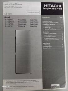 Hitachi refrigerator R600a