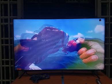 tv Samsung 55 inci screen kurang cantik