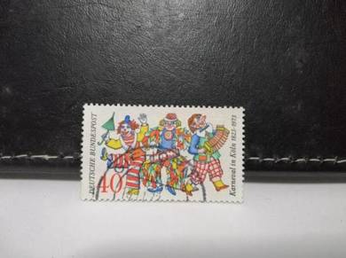 1972 Germany Stamp Carnival in Cologne