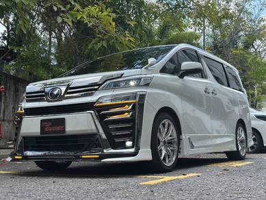 2018 Vellfire zg aero trd bodykit w paint body kit
