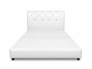 King Size Bed Frame M399 WH