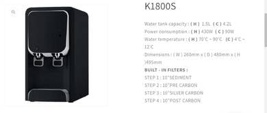 Korea Dispenser ( K-1800 ). Di.14