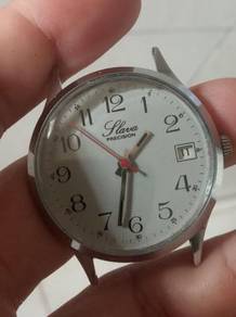 Vintage Slava precision manual wind watch
