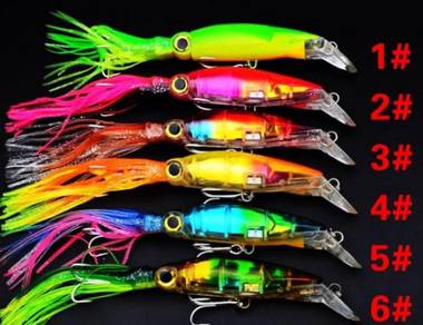Squid saltwater trolling lure