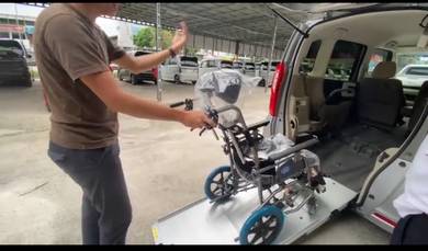welcab oku wheelchair friendly car sewa ramp lift