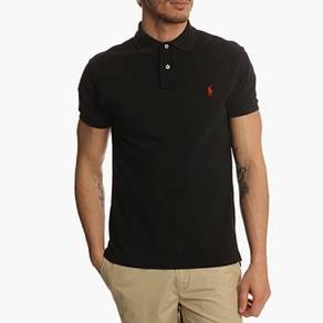 Ralph Lauren Men's Polo Shirt Classic Fit (Black)