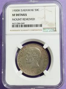 Sarawak 50 cents 1900