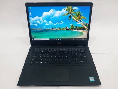Laptop Dell Slim Core i5 8th Gen SSD 256gb Ram 8gb