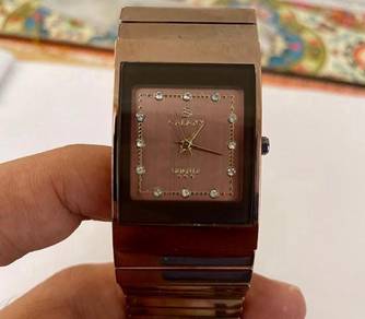 Galaxy Quartz Rectangular Dial Watch