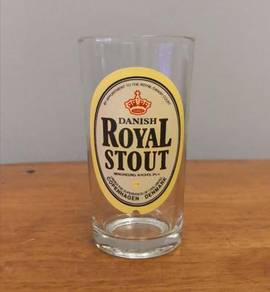 Danish Royal Stout glass cup
