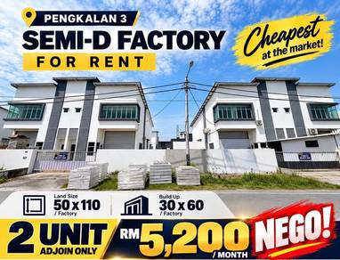 Warehouse / Factory For Rent in Ipoh,PRK