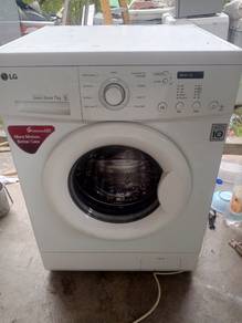 front load mashin basu washing machine 7kg COD war