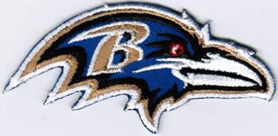 NFL Baltimore Ravens National Football Badge Patch