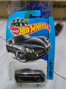 Hotwheels Black Alfa Romeo 8C Competizione