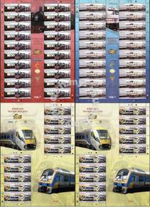 2010 125th Railway KTM Train Malaysia Stamp L