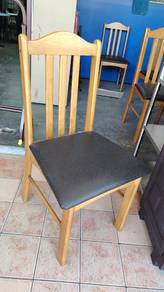 Wooden Dining Chair With Cushion Seater