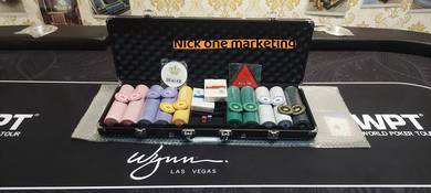 Premium Ceramic Poker Chips Set 500pcs 43mm