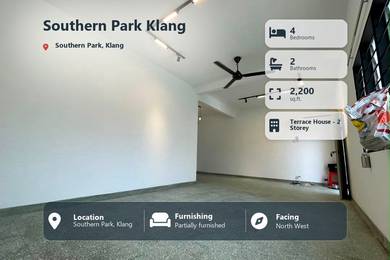 Terraced House For Rent in Klang,SGR