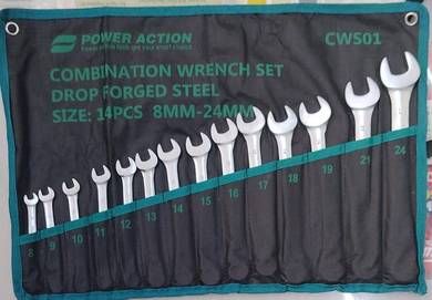 Power Action High quality Combination Wrench Set
